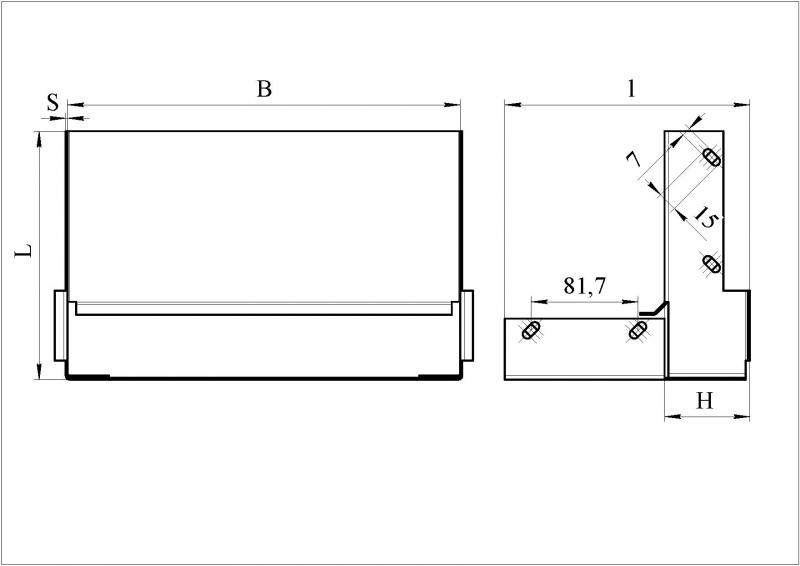 Кабельные лотки РЗКК Лотки монтажные угловые для поворота трассы вниз на 90° с разворотом основания трассы КТГ и КТП