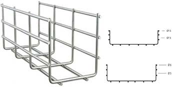Кабельные лотки AXELENT X-TRAY 110 – Стандартные лотки высотой 110 мм