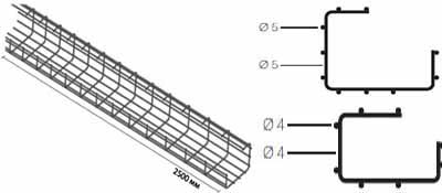 Кабельные лотки AXELENT X-TRAY G – G-образные лотки<br />